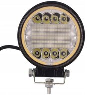 led werklamp - rond en krachtig - contourlicht en helder - voor 12-24V voertuigen
