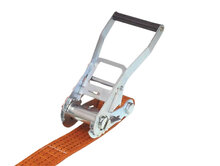 spanband - sjorband - 3 punts - 4 ton - 4 meter- dubbele vingerhaken