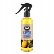 k2 cayon fahren lemon 250ml - luchtverfrisser spray - flesje met spraykop 250ml autogeur
