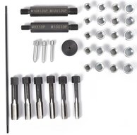 gloeibougie draad herstelset - draad reparatieset - glowplug tread repair kit - insert hulzen - bougie reparatieset