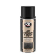 k2 bumper 400 ml - bumper spray - gestructureerde zwarte bumperlak - herstelt en beschermt