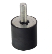 rubber buffer m8 30x30mm - demper - 1 bout - trillingen demper