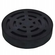 rubberen hefbrug pad 130x110x26 mm - steunrubber - beschermrubber 