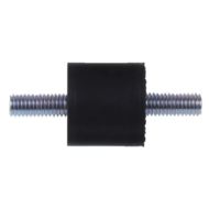 rubber buffer scania radiator m8 27x26mm - demper - 2 bouten - trillingen demper