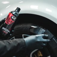 k2 sigma pro - bandenpoets en beschermingsmiddel - 1l - extra glans