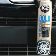 k2 bold - bandenglansspray - 600ml - bandenzwart - bandenhersteller - bandenverzorgingsspray