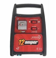 professionele acculader - batterijoplader - 6/12v, 12a (rms) voor accu&#039;s van 30ah tot 160ah - geschikt voor auto, motor,