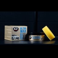 k2 ultra wax 250g - carnaubawax voor diepe glans en langdurige bescherming - auto wax - autowas - wax pasta - superglanzende wa