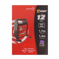 professionele acculader 12 amp&egrave;re - batterijoplader 6 en 12 volt - voor accu&#039;s van 30ah tot 160ah - geschikt voor