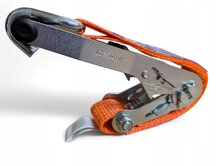 sjorband 4t 3,0m breedte 50 mm - twee vingerhaak - transportband met draaibare haken en blokken - autotransporter