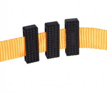sjorband 4t 3,0m breedte 50 mm - twee vingerhaak - transportband met draaibare haken en blokken - autotransporter