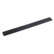 rubberen beschermstrip - u profiel - zwart gerribeld - grip band 