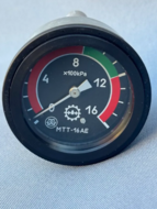 olie drukmeter 16 atmosferen - drukmeter -oliedrukindicator - oliedrukklokje - 16 bar