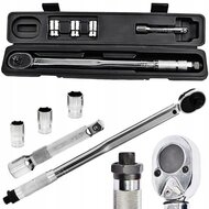 momentsleutel - 40  tot 210 Nm - Torque sleutel - Krachtsleutel - 1/2 duims - 5 elementen