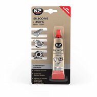 k2 silicone rood - 350 &deg;c  - hittebestendige afdichtingskit 21 g - hoge temperatuur - geschikt voor motor