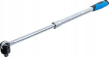 telescopische wringijzer 460 tot 610 mm - verlengstuk met kantel kop - 1/2 duims dopsleutel - satra