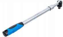 telescopische wringijzer 460 tot 610 mm - verlengstuk met kantel kop - 1/2 duims dopsleutel - satra