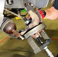universele wiellager montage en demontage set - naaf lager gereedschap - persset - satra