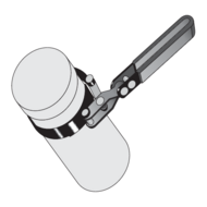 oliefiltertang 73 tot 85 mm - oliefilter sleutel - filtersleutel