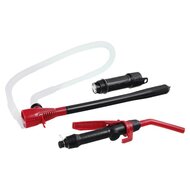 elektrische vloeistofpomp op batterij &ndash; voor benzine olie en water - overhevelpomp - brandstofpomp