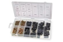 montageset 170 stuks - plaatjes en schroeven - bevestigingsset - schroevenset met plaatjes 