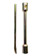 wielsleutel - 32mm en 33mm - lengte van 395mm - recht model - wielmoersleutel