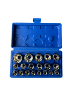 professionele hex doppen set - dopsleutelset - 19 delig - zeskantdoppen set 1/2 - dopset