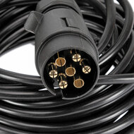 aanhangwagen verlichting set - 7,5m + 2,5m - led verlichting met driehoekreflectoren - aanhanger verlichting set