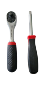 doppendoos - ratelset - 1/4 duims - 62 delig - doppenset - socketset - doppensleutelset - seneca
