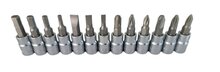 doppendoos - ratelset - 1/4 duims - 62 delig - doppenset - socketset - doppensleutelset - seneca