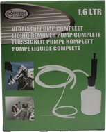 vloeistofpomp compleet - 1.6 liter - vloeistof pomp - hofftech - hevelpomp - vloeistofpompset - overhevelpomp