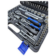 doppenset - 1/2 en 1/4 duims -  doppendoos - gereedschapsset - ratelset -&nbsp;94 delig - satra - asta