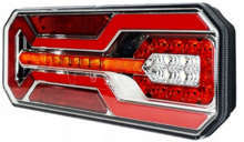 achterlicht led 76x led - rechts - 12/24 volt - ledlamp - achterlamp - trailerlamp
