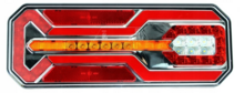 achterlicht led 76x led - links - 12/24 volt - ledlamp - achterlamp - trailerlamp