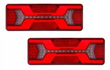 achterlicht led 140x led - rechts - 12/24 volt - ledlamp - achterlamp - trailerlamp