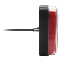 achterlicht led 74x led - rechts - 12/24 volt - ledlamp - achterlamp