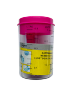 maatbekerset 8 delig - 500ml - maatbeker - roze - benson - maatkan - 0.5l - maat beker