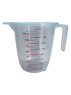 maatbeker - 1500 ml  - 1.5 liter - vloeistofbeker - schenkbeker - maat beker - schenkkan