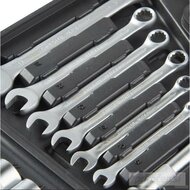 doppenset - 1/4 en 1/2 duims - 104 delig - ratelset - doppendoos - gereedschapsset