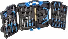 doppenset - ratelset - 110 delig - 1/4 en 1/2 - gereedschapskoffer - gereedschapsset - karcher