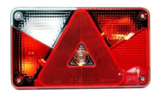 achterlicht links multipoint v met 5 connector aansluiting - aanhangerachterlicht - achterlichten - aanhangerlamp