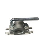 geribbelt neuswielklem 48 mm - steunpootklem - neuswielhouder - klem voor het neuswiel 