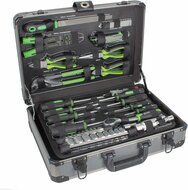 gereedschapsset - ratelset - 300 delig - doppenset - 1/4 - 1/2 en 3/8 aansluiting - doppendoos - gereedschapskoffer