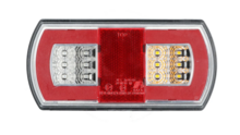 achterlicht led rechthoek 27x led - links - achterlicht - achterlamp - ledlamp - led achterlicht