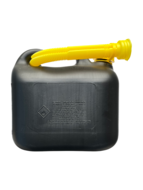 jerrycan 5 liter inhoud - flexibele tuit - kunststof benzinekan - vloeistof kan - brandstofkan