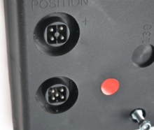 achterlicht links - radex 2900-2 - achterverlichting - achterlamp - achterlicht - aanhanger achterlamp