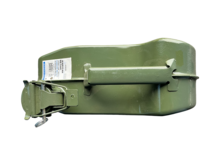 stalen jerrycan - 10 liter - vloeistoftank - benzinekan - vloeistof kan - jerrycan - benson