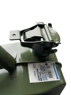 stalen jerrycan - 10 liter - vloeistoftank - benzinekan - vloeistof kan - jerrycan - benson