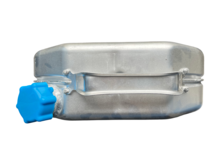 aluminium jerrycan - 10 liter - vloeistoftank - benzinekan - brandstof kan - jerry can - geko