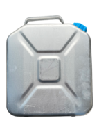 aluminium jerrycan - 10 liter - vloeistoftank - benzinekan - brandstof kan - jerry can - geko